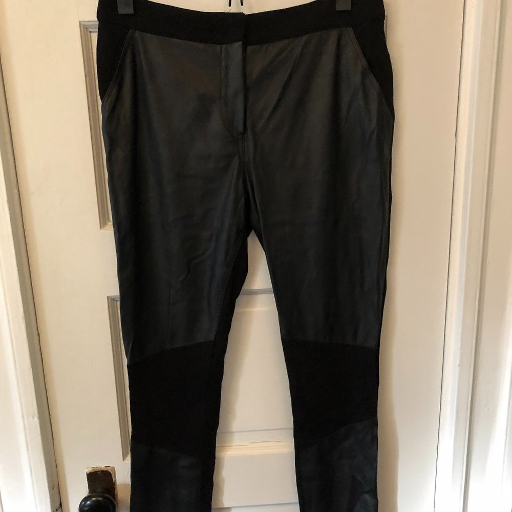 Urban Outfitters Faux Leather / stretch pants
